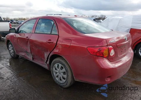 2009 Toyota Corolla Le from USA, damaged, VIN 1NXBU40E49Z021788